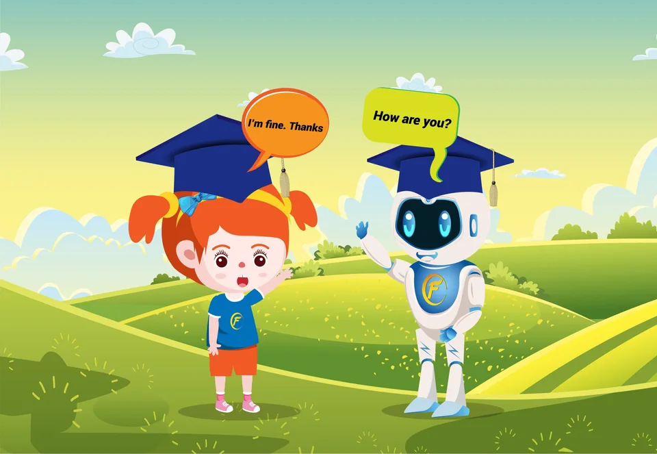 Học viên luyện phát âm và giao tiếp tiếng Anh cùng robot FutureLearn